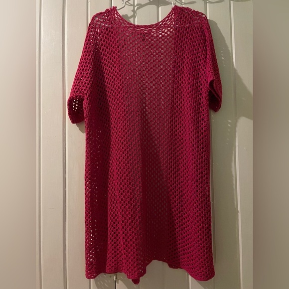 Jessica London crochet cardigan-size 14-16 EUC - Picture 2 of 6